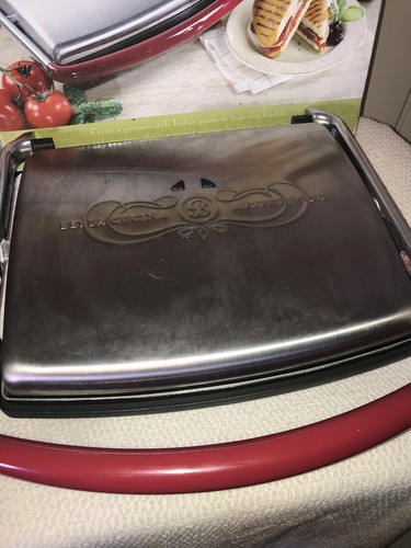 bella cucina artful food panini press