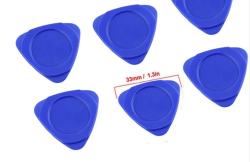 15 Pcs / Lot Blue Guitar Pick Open Pry Tool Screen Case LCD iPad iPhone Laptop - 第 4/5 張圖片