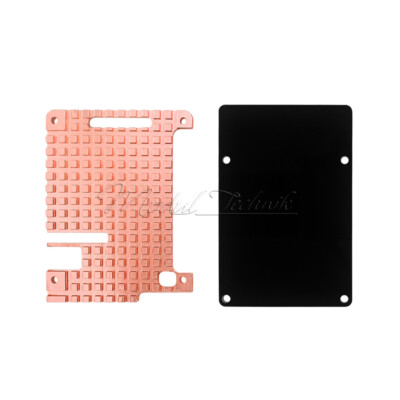 Protective Case Passive Cooling Shell Pure Copper Heatsink for Raspberry Pi 4B