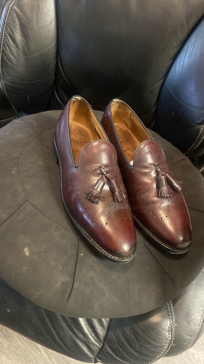 Allen Edmonds Astor Burgundy Tassel Loafers Allen Edmonds  main image 3