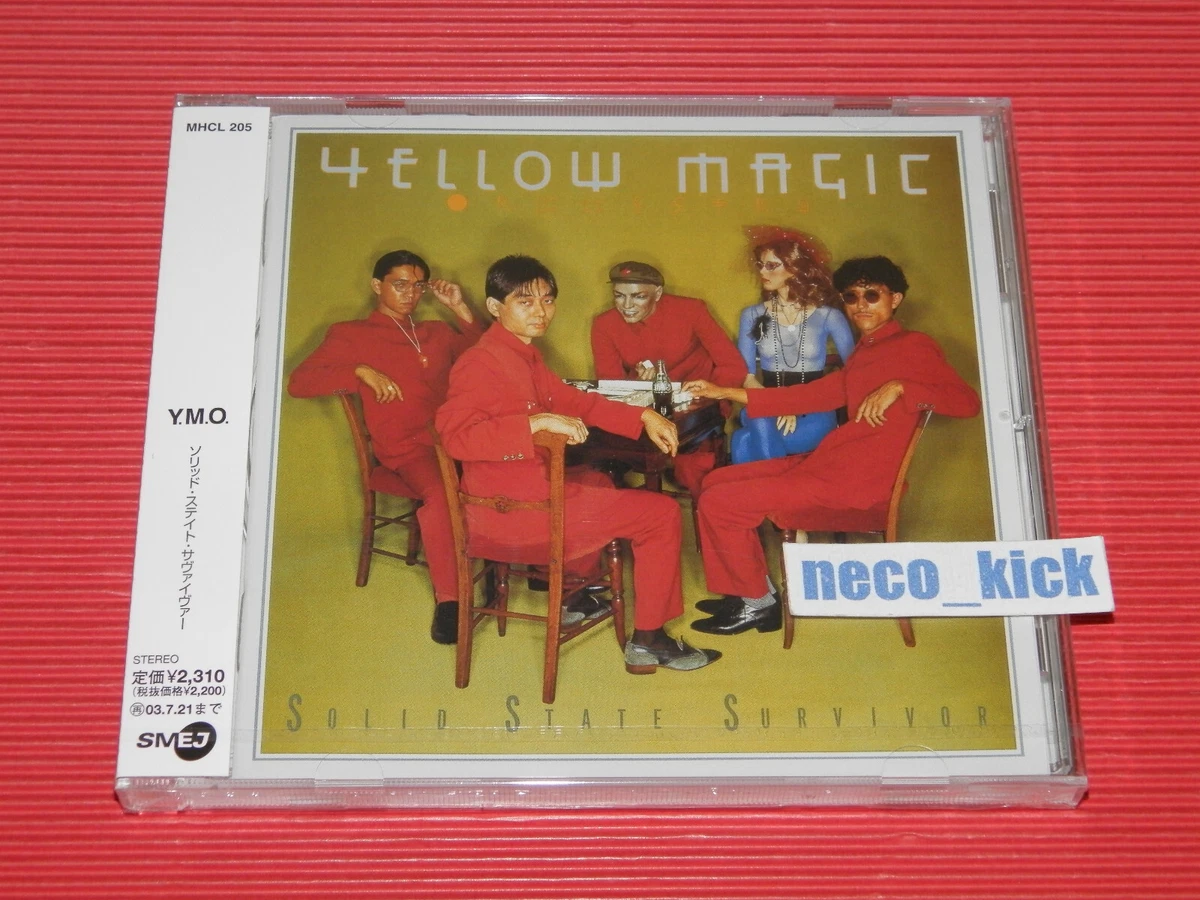 YMO YELLOW MAGIC ORCHESTRA SOLID STATE SURVIVOR JAPAN CD WITH OBI 4BT