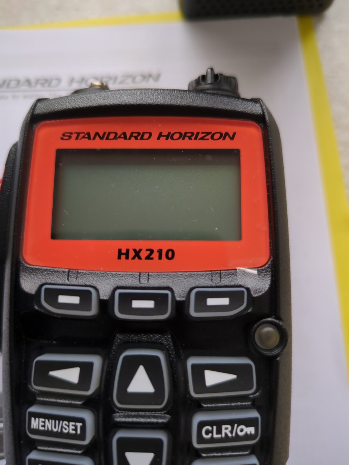 Standard Horizon HX210E VHF Handheld Transceiver Marine HX210