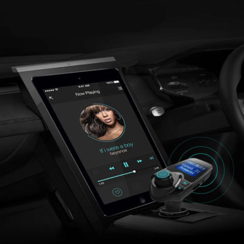 Bluetooth Wireless MMC MP3 Player FM transmitter for LG V20 G5 G6 Samsung S8+ S7 - Image 4 of 4