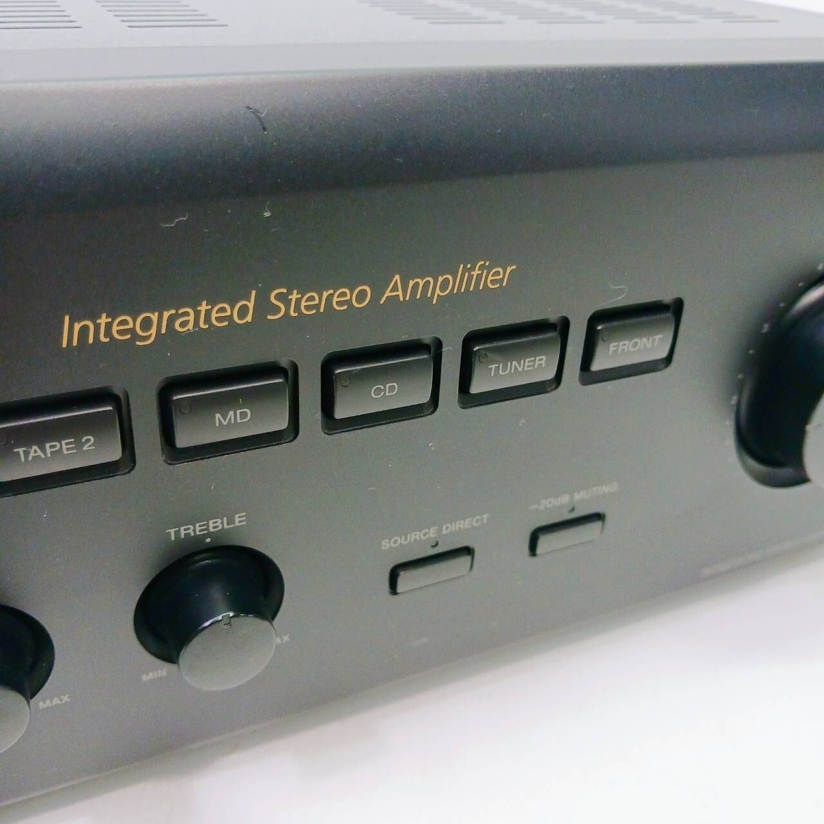 SONY Integrated stereo amplifier TA-F37R AC100V Tested working