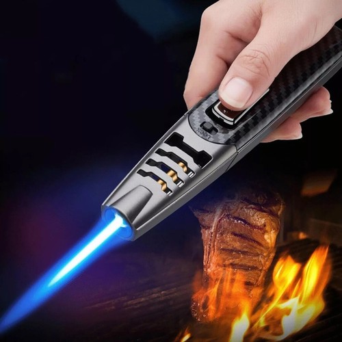 Antorcha Inflable Encendedor Encendedores de Puros Llama Ajustable Recargable - Imagen 3 de 28