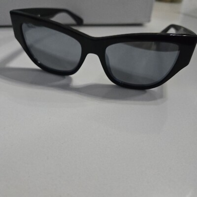 Max Mara Sunglasses MM0041 FRANCOISE  01A Black Mirror Woman new Max Mara Sunglasses MM0041 FRANCOISE 01A Black Mirror Woman  main image 2
