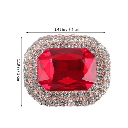 Toe Decorations Bride Decorative Shoe Clips for Women Shoes Rhinestone Charms - Picture 10 of 12