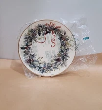 Lenox Winter Greetings Bread Plate Made In USA