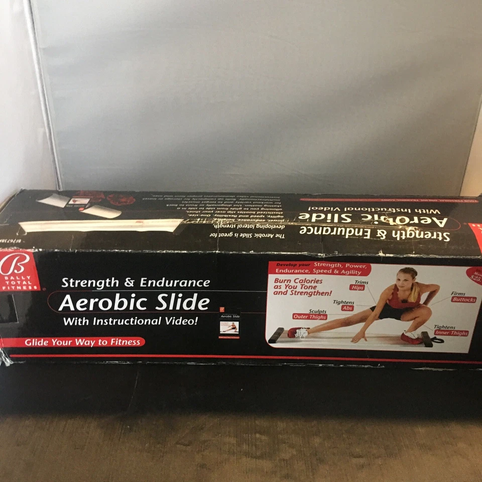 Bally Total Fitness Аэробный Слайд БОКОВАЯ ТРЕНИРОВОЧНАЯ ДОСКА ФИТНЕС Выносливость - Изображение 4 из 4