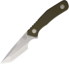 Se7en Plus Strider OD Green G10 D2 Steel Tanto Fixed Blade Knife 240502ODS