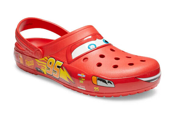 Lightning McQueen Crocs size 8W/6M