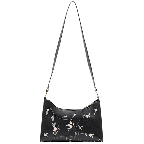 Damen Schultertasche Spitze Blumen Handtasche Hobo Bag weiches PU Leder Mädchen Handtasche - Bild 36 von 38