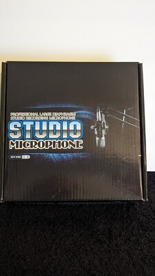 Innogear Professional Large Diaphragm Studio Condenser Recording Microphone NEW