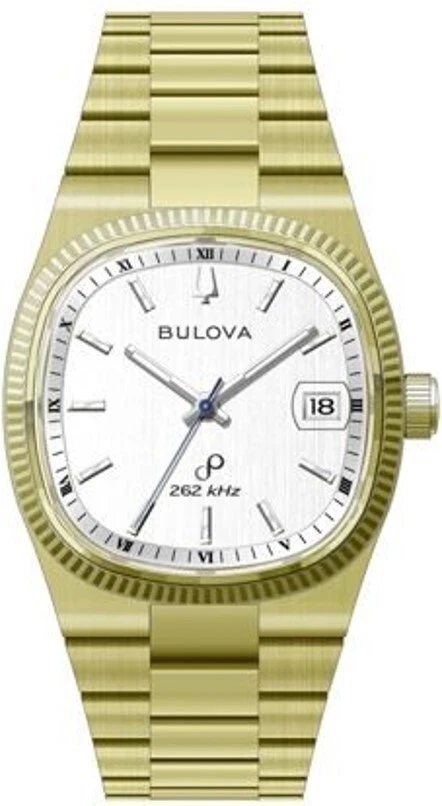 Bulova Men's Classic Calendar Gold Stainless Steel Watch 38 MM 97B223