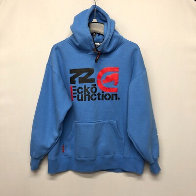 Ecko Function Men Pullover Hooded Hoodie Sweatshirt Size Large Blue M131 -19