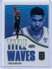 2021-22 Elite Title Waves #13 Tim Duncan