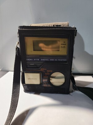 Hioki 3119 Digital Meg Ohm Hi Tester, Previously Land & Sea Calibrated