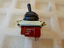 Toggle Switch 1 Pole Single Throw Bias Off NSF Heavy Duty New Old Stock 1pc