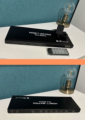 HDMI Matrix 4x4 - Portta - 4 Ports HDMI 1.3b 1920x1080 - Top !!
