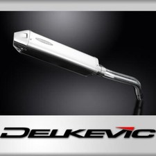 Triumph Tiger 800 XC 2015-2018 420mm Tri-Oval Stainless Exhaust Silencer Can Kit