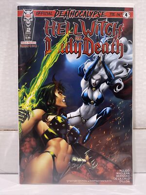 HELLWITCH VS LADY DEATH WARGASM 2 CVR A STANDARD BER (COFFIN COMICS) 93022