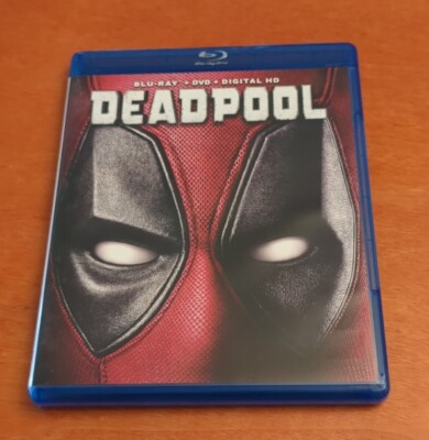 Deadpool Blu-ray Ryan Reynolds Morena Baccarin Ed Skrein T.J. Miller Gina Carano