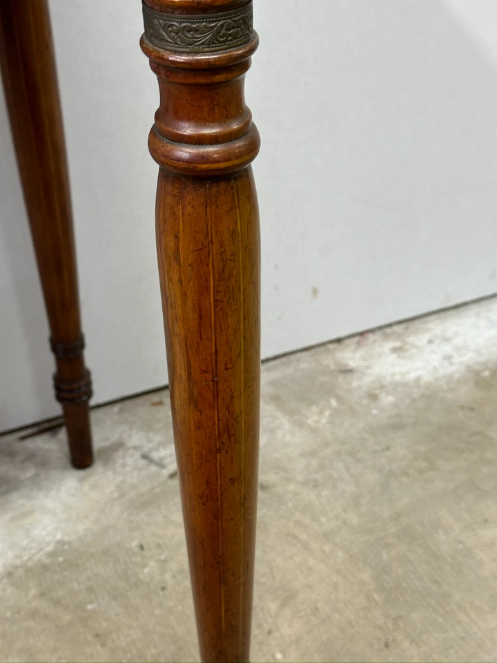 古董镶嵌缝纫工作台支架 19 世纪 70 年代红木爱德华时代 — 第 4/4 张图片