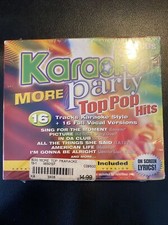Karaoke Party: More Top Pop Hits by Karaoke CD, Jun-2003, 2 Discs Sealed