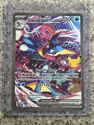 Pokemon 30th Celebration Greninja ex 148/128 Special Illustration Rare SIR NM - product listing photo
