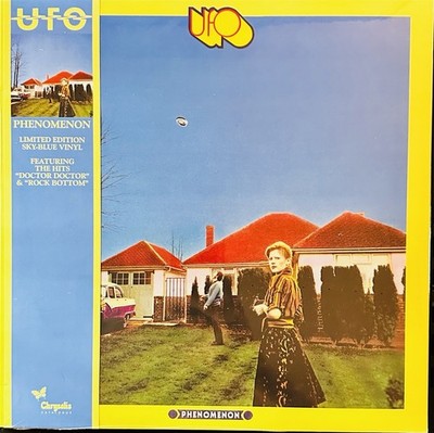 UFO - Phenomenon - LP Album Limited Edition Sky Blue Color Vinyl Record - * NM *