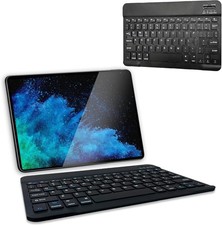 Ultra Slim Mini Bluetooth Keyboard Portable Rechargeable for iPad iPhone Android