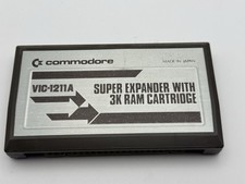 Vintage Super Expander With 3K Ram Cartridge Vic-20 Untested VIC-1211A