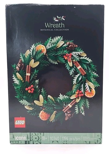 Lego 10340 Icons Wreath Botanical Collection NEU (#D4-B1)