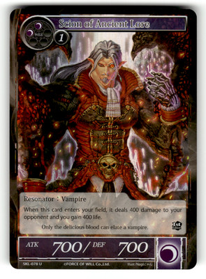 Scion of Ancient Lore SKL-078 Foil Uncommon The Seven Kings of the Lands LP