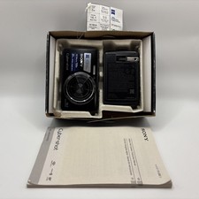 Sony Cyber-Shot DSC-W650 Black 16.1MP Digital Camera 5x Zoom Missing USB Cord 