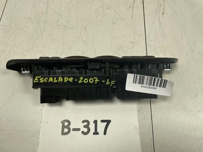 Cadillac Escalade 2007 2008 ESV interruptor principal de la puerta del conductor delantero izquierdo OEM+ Foto 4 de 4
