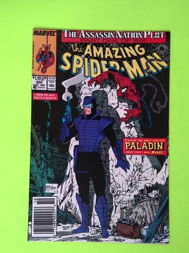 Amazing Spider-Man #320 Vol. 1 1989 Marvel Comics Newsstand RY63-130