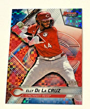 2025 Bowman's Best Elly De La Cruz #37 Red Checkboard Refractor /150 Reds