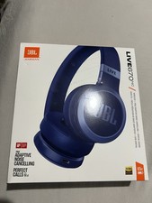 JBL Live 660NC Wireless Over-Ear Noise Cancelling Headphones - Blue