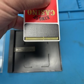 KING OF CASINO - TurboGrafx 16 Game / Case Included Tested Working Authentic