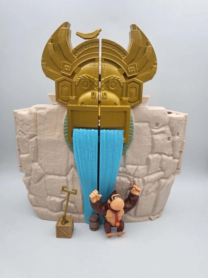 Nintendo Super mario Bros Movie Mini Donkey Kong Statium Playset With Figure - Image 4 of 4