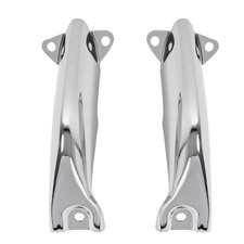 New Front Lower Bumper Guards Waccessory Holes Pair For 1965 Chevy Impala New Front Lower Bumper Guards Waccessory Holes Pair For 1965 Chevy Impala
