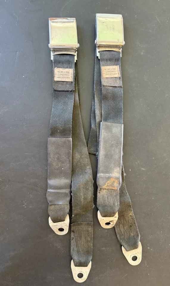 1966-1967 Chrysler A B тела ремни безопасности Dodge 2802947 DART зарядное устройство Coronet GTX - Изображение 2 из 4