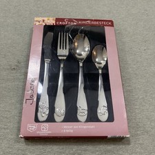 Kinderbesteck Nursery Childrens 4 pc Stainless Cutlery Flatware New