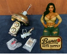 1967-1972 CHEVY GM 11" APP POWER BRAKE BOOSTER KIT MASTER CYLINDER $492.97 VALUE