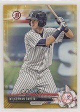 2017 Bowman Prospects Gold 36/50 Wilkerman Garcia #BP147 3a1