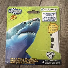 View-Master Discovery Kids Marine Life 3 Reel Set Classic 3D Adventures Story