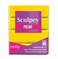 Sculpey Premo Polymer Clay - Cadmium Yellow Hue 2oz