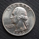 1940 *D* WASHINGTON SILVER QUARTER DOLLAR **NICE AU COIN** FREE SHIPPING! C5278