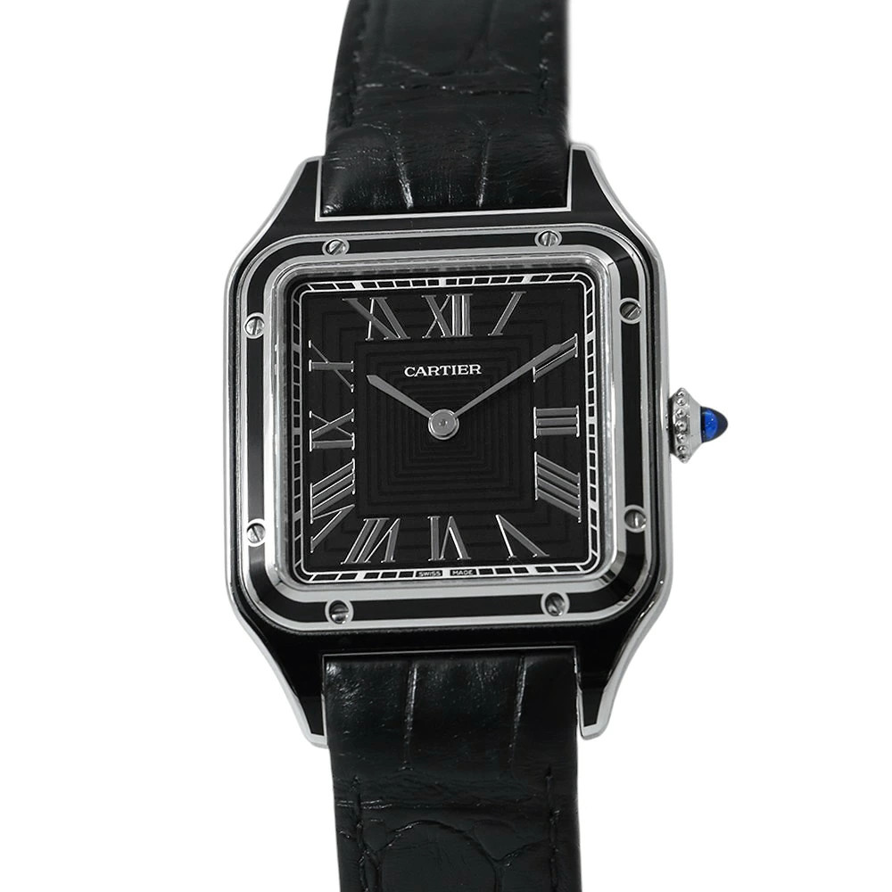 Cartier Santos WSSA0046 Stainless Steel Leather